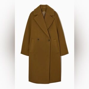 Cos oversized double-breasted wool coat